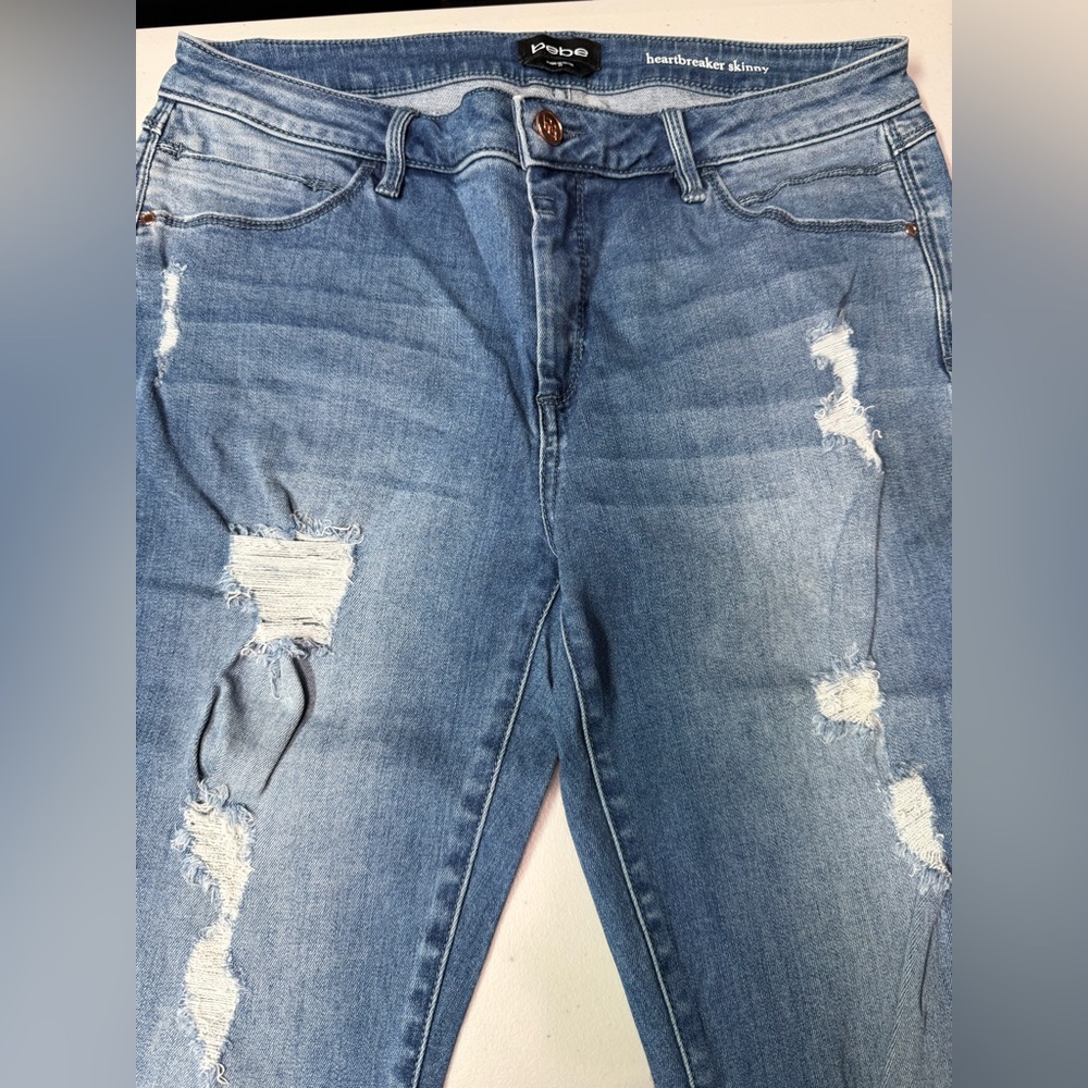 Bebe Destroyed Jeans
